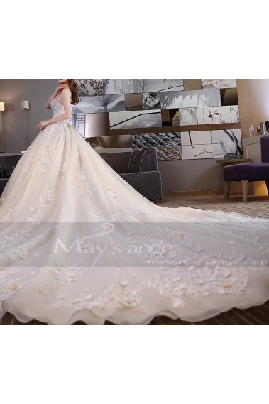 robe de mariée pas cher  M375  champagne pâle
